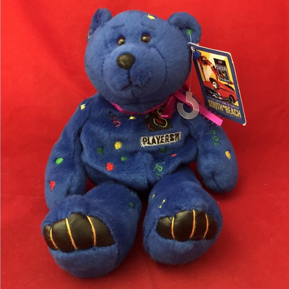 NFL Players Super Bowl Party 1998 Limited Treasures Premium Pro Beanie Bear NWT